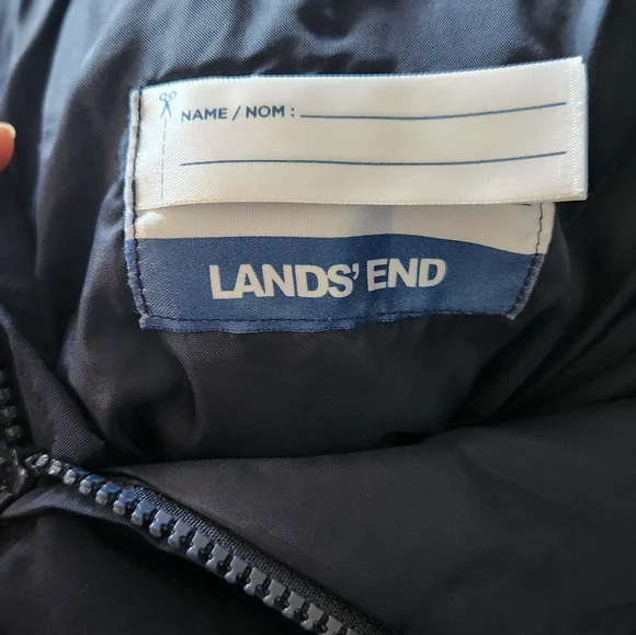Lands End Kids Squall Waterproof Insulated Iron Knee Snow Bibs Blue Size 5 NWOT
